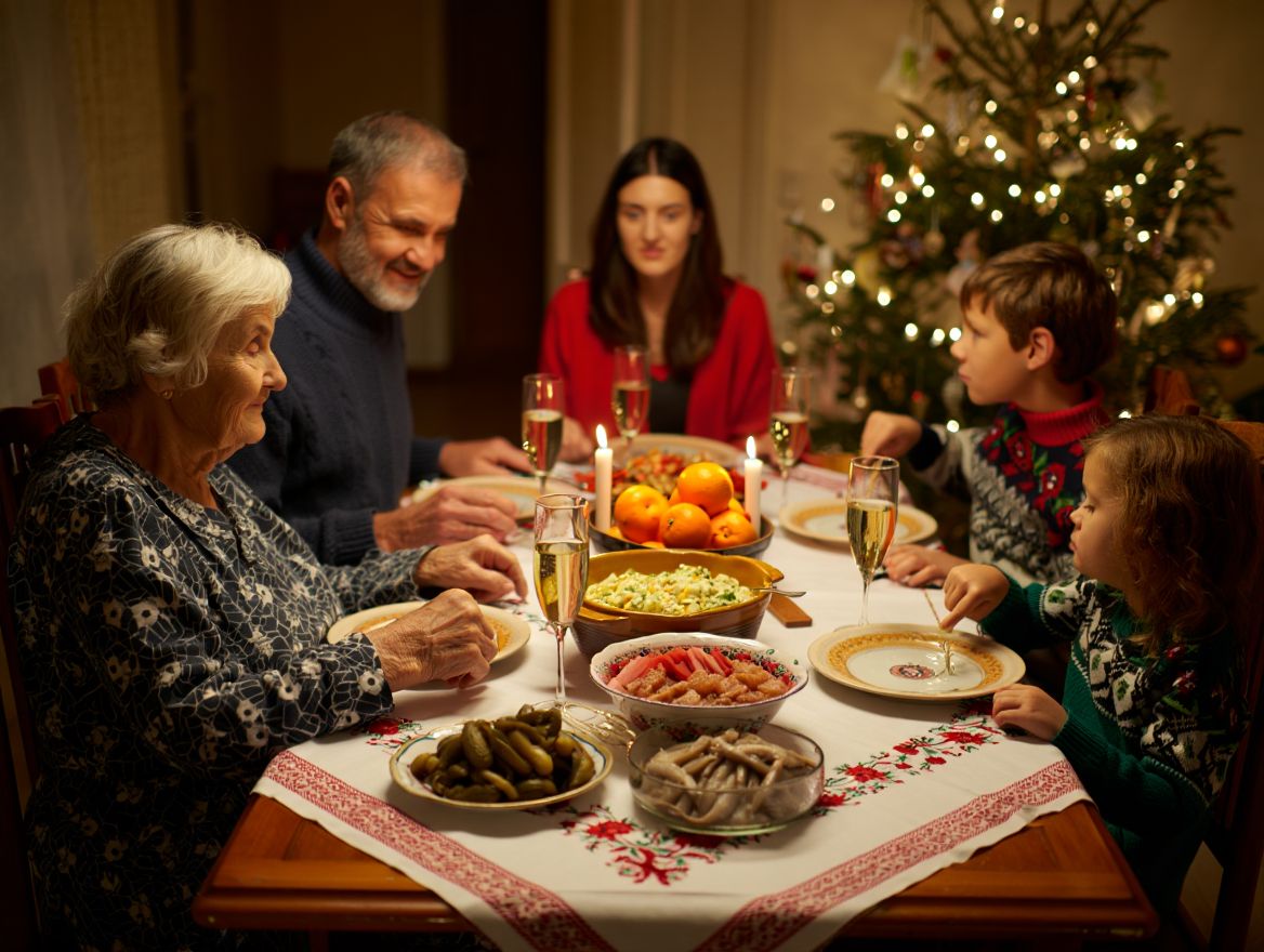 Новогоднее застолье